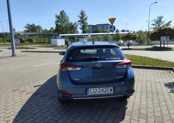 Toyota Auris cena 54900 przebieg: 97000, rok produkcji 2015 z Lublin małe 79